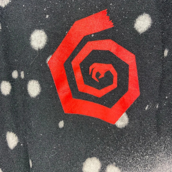 Stranger Things Upside Down Long Sleeve Bleach Tiedye Netflix Unisex Size Medium - Picture 6 of 8